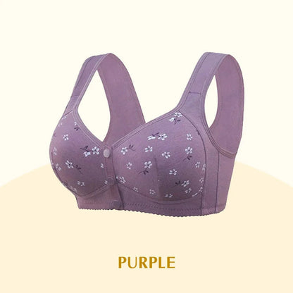 Anti Sagging Front Open Cooling Cotton Bra